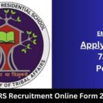 EMRS Recruitment 2025: Simple Guide to Apply