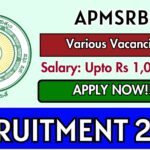 APMSRB Recruitment 2025 – Civil Assistant Surgeon