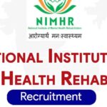 NIMHR Sehore Job Opening 2025 – Assistant Professor (Psychiatric Nursing)